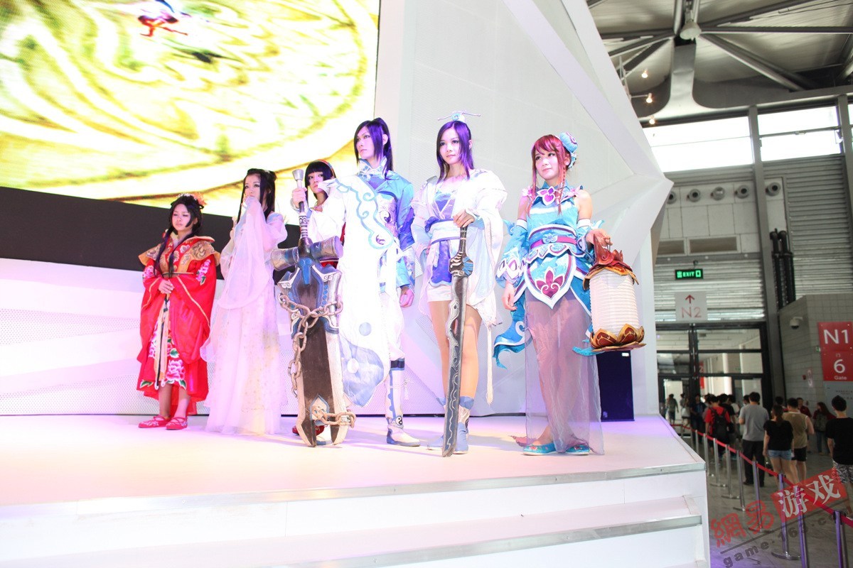 ChinaJoy网易展台COS