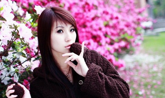 唯美系可爱女生