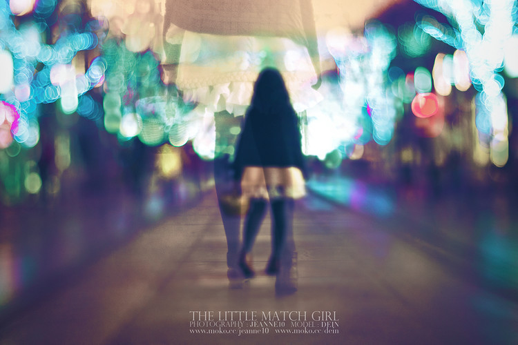 安徒生童话 – 卖火柴的小女孩故事情节唯美摄影