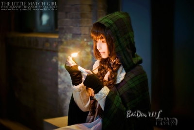 卖火柴的小姑娘唯美摄影10