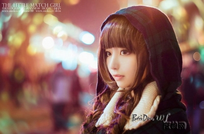 卖火柴的小姑娘唯美摄影4