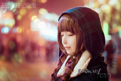 卖火柴的小姑娘唯美摄影5