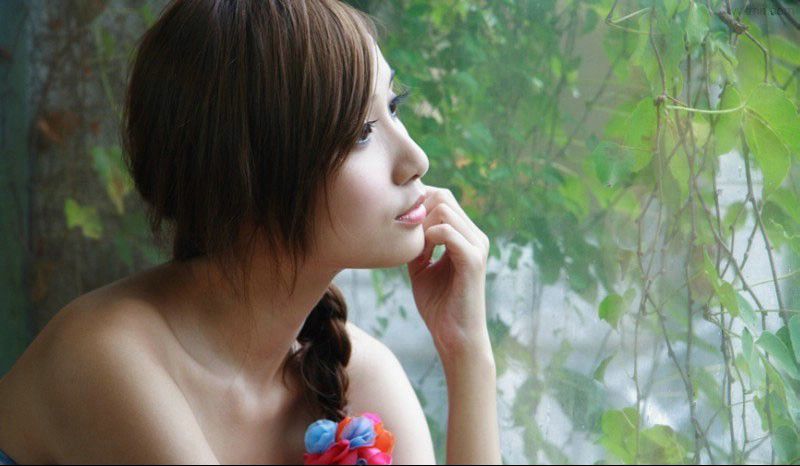  绝美清纯小美女最新比基尼套装图片----杨茜茜